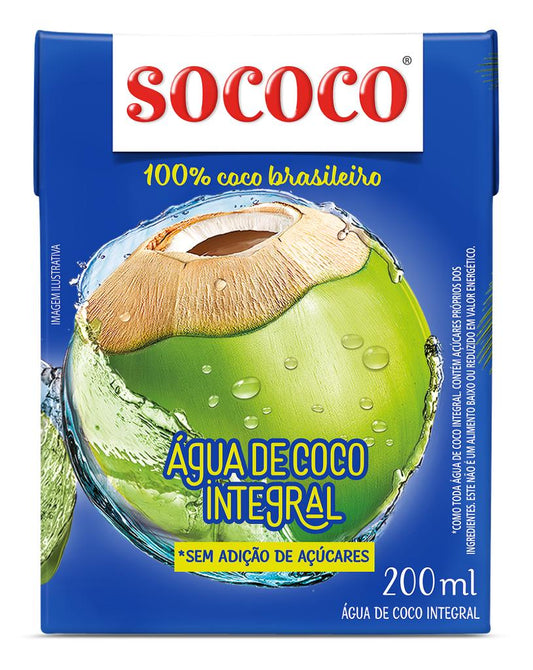 AGUA DE COCO SOCOCO 200ML