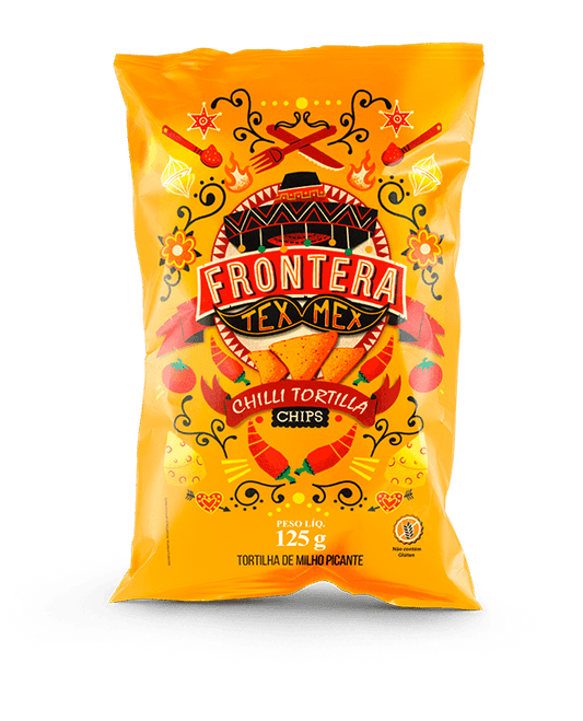 TORTILHA CHIPS PICANTE FRONTERA 125G