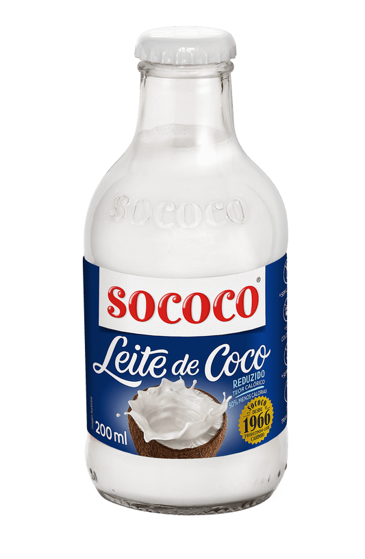 LEITE DE COCO RTC SOCOCO VIDRO 200ML