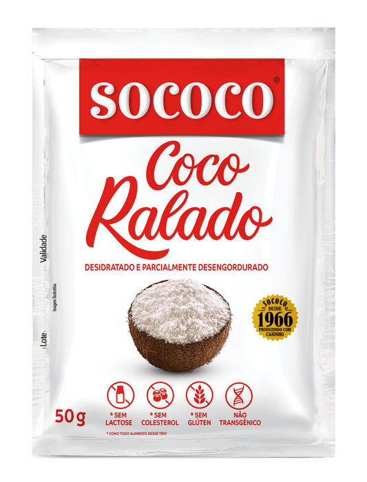 COCO RALADO SOCOCO 50G