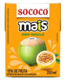 SOCOCO MAIS MARACUJA 200ML