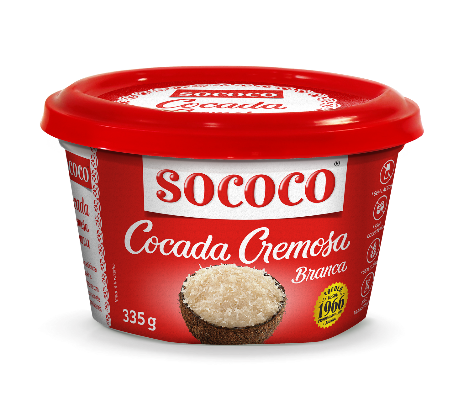 COCADA CREMOSA BRANCA 335G