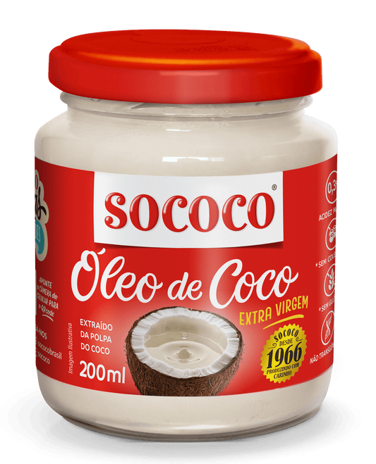 OLEO DE COCO SOCOCO EXTRA VIRGEM 200ML