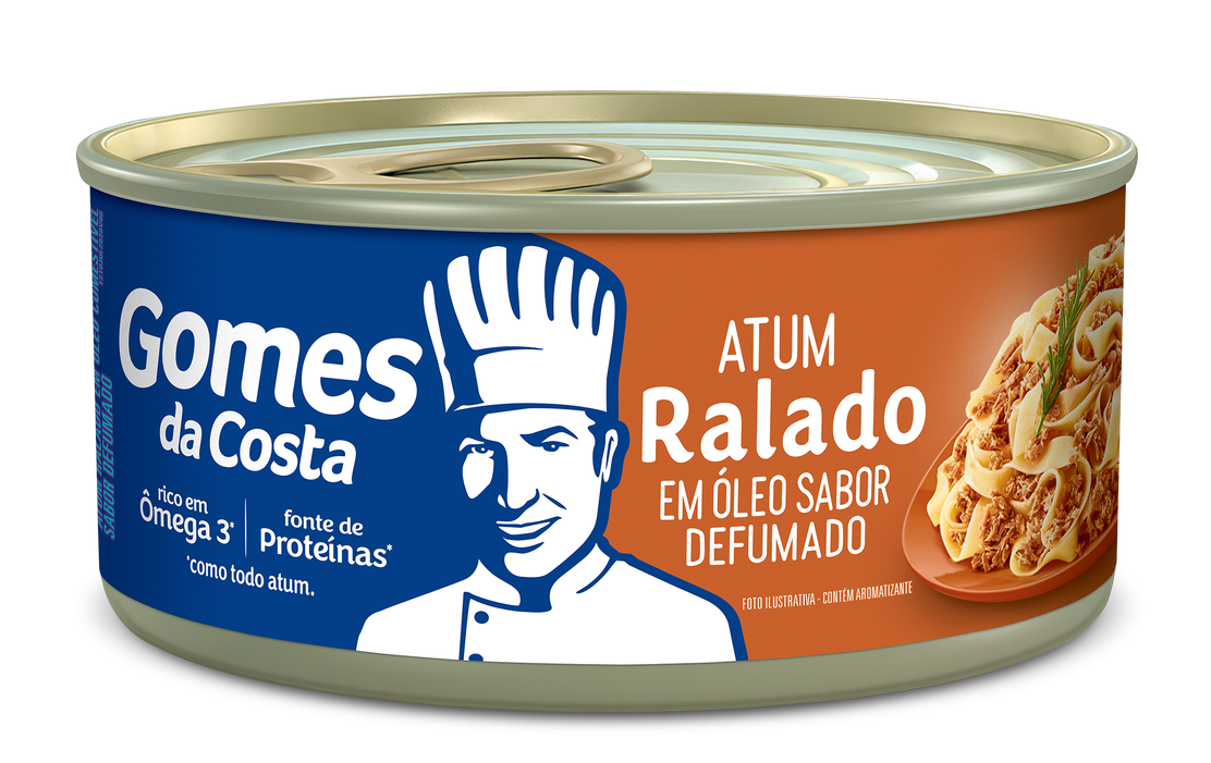 ATUM RALADO GDC EM OLEO SABOR DEFUMADO 170G