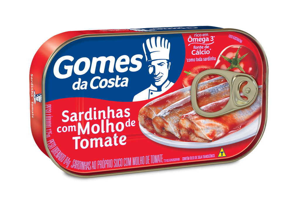 SARDINHAS GDC C/ MOLHO DE TOMATE 125G