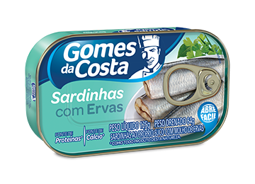 SARDINHAS GDC C/ MOLHO DE ERVAS 125G