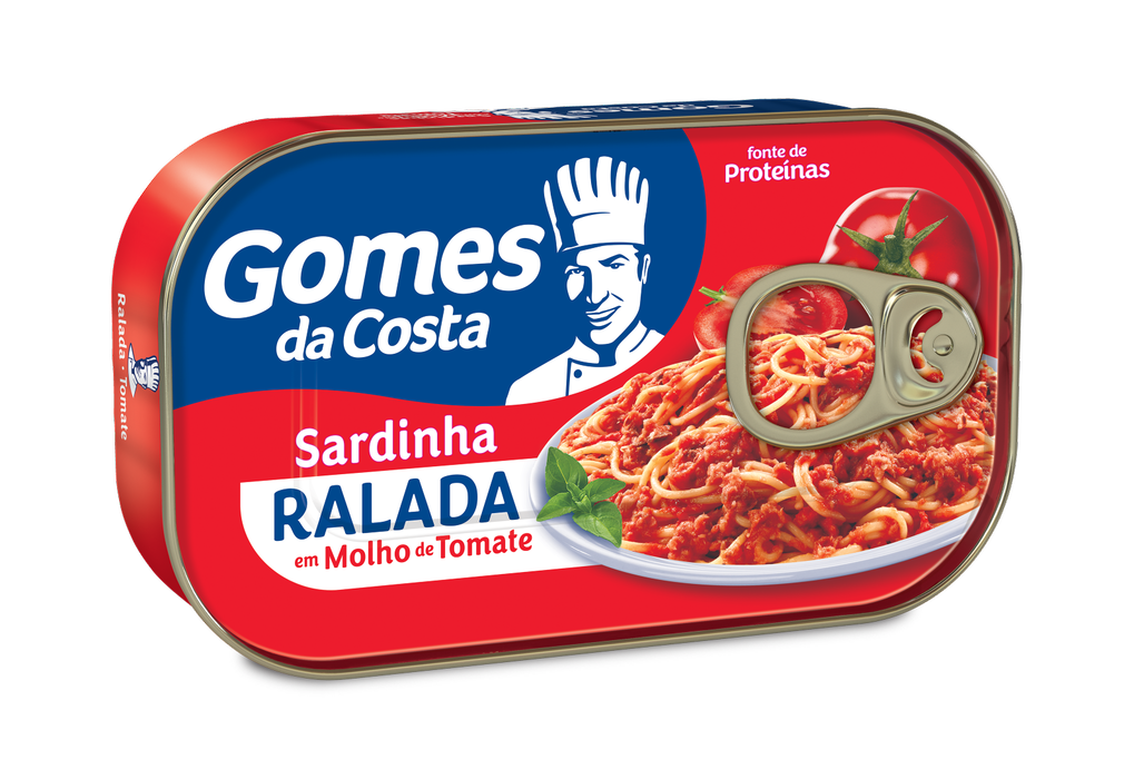 SARDINHA GDC RALADA EM MOLHO DE TOMATE 110G