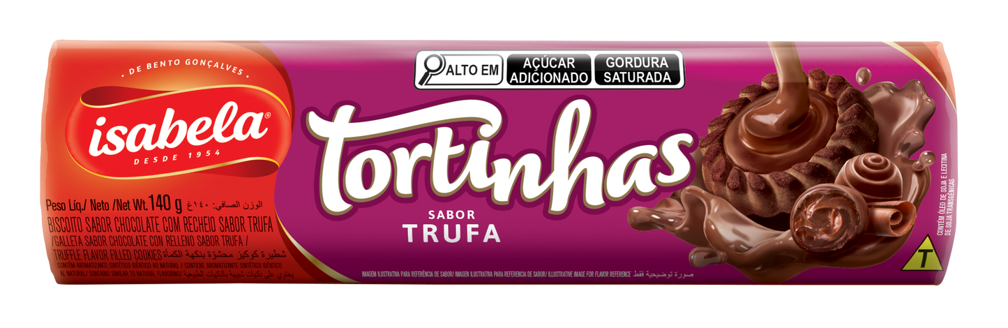 ISAB. TORTINHAS TRUFA 140g