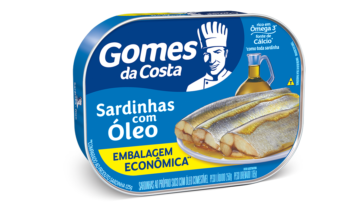 SARDINHAS GDC C/ OLEO 250G