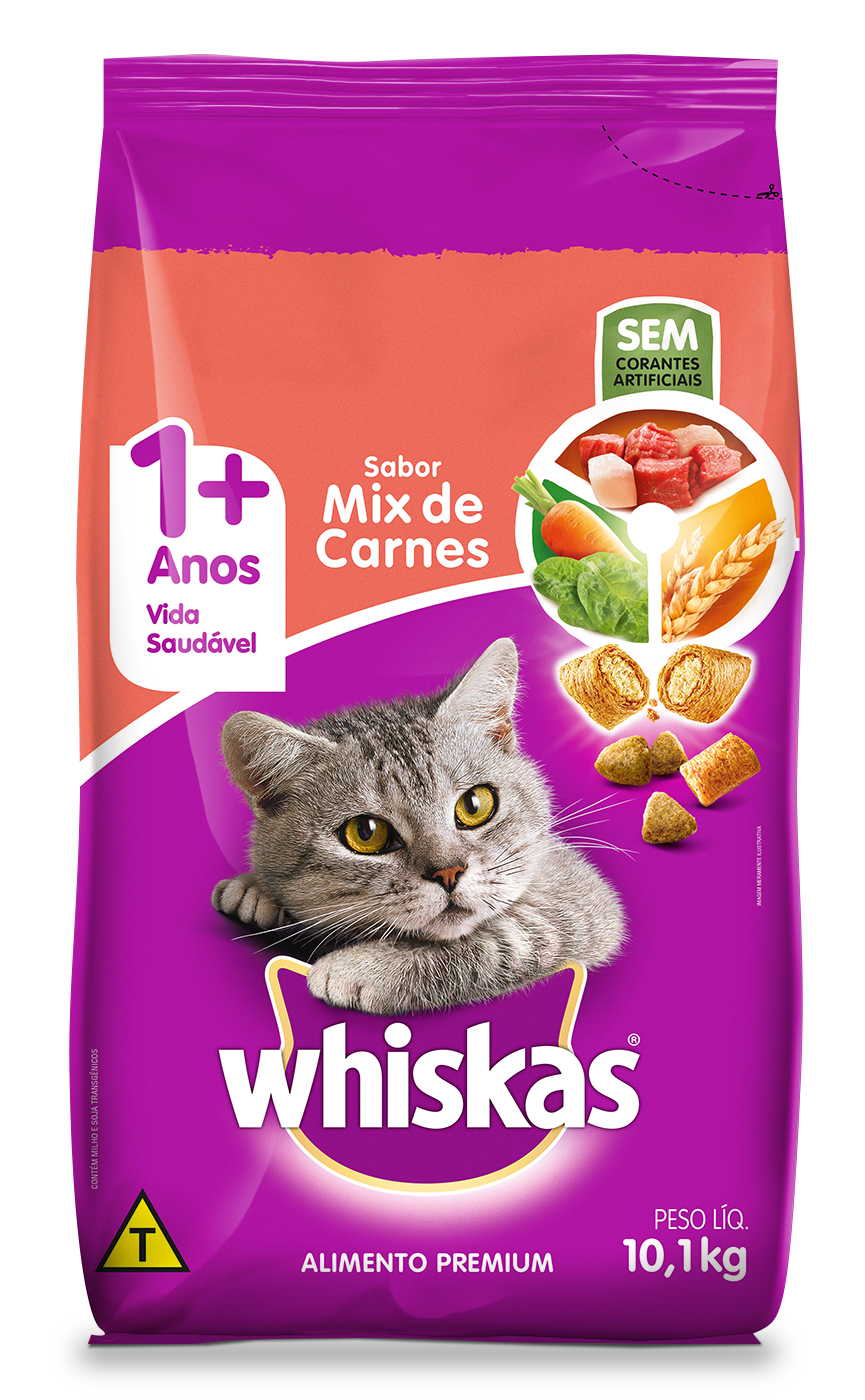 WHISKAS MIX DE CARNES 10,1 KG