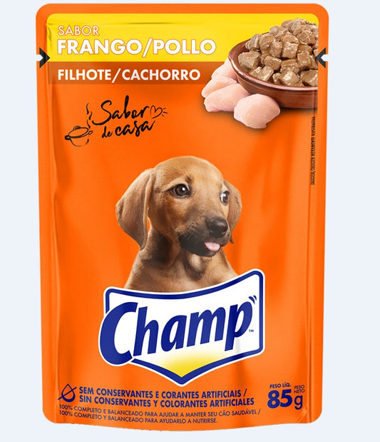CHAMP SACHE FILHOTE FRANGO 20X85G