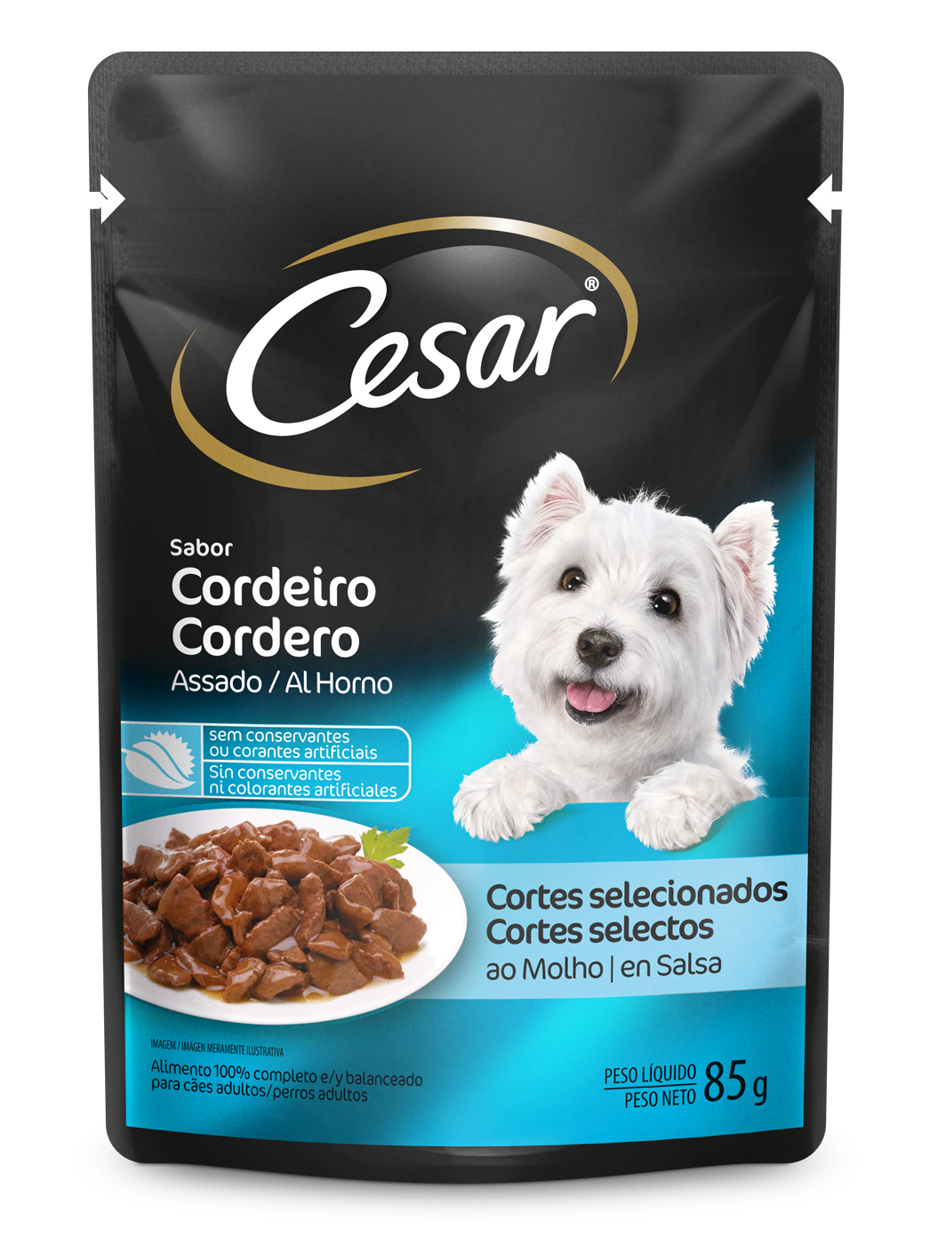 CESAR SACHE AD. CORDEIRO ASSADO 20X85G