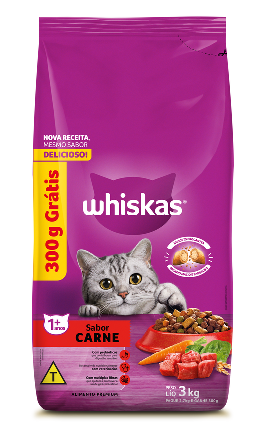 WHISKAS BB AD CARNE LV3 PG 2,7