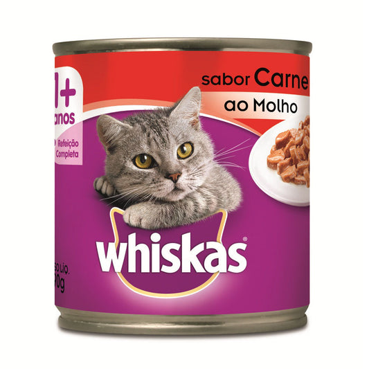 LT WHISKAS CARNE/MOLHO 290g