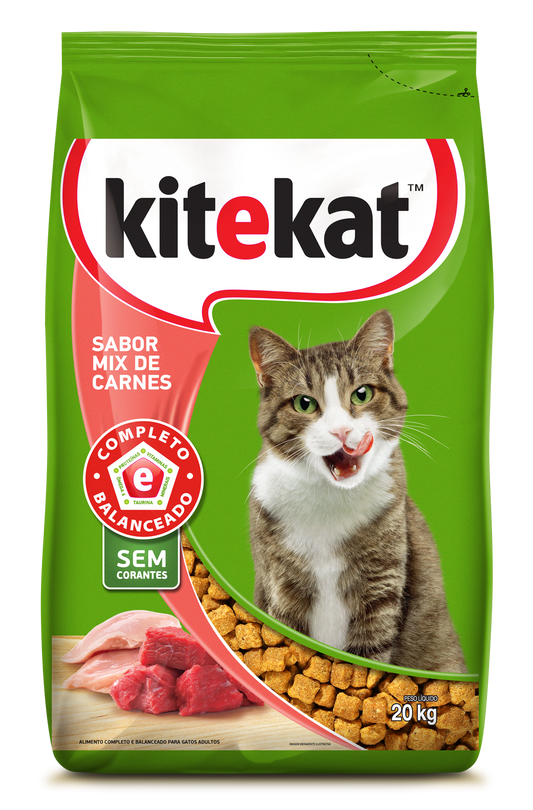 KITEKAT AD. MIX DE CARNES 20KG
