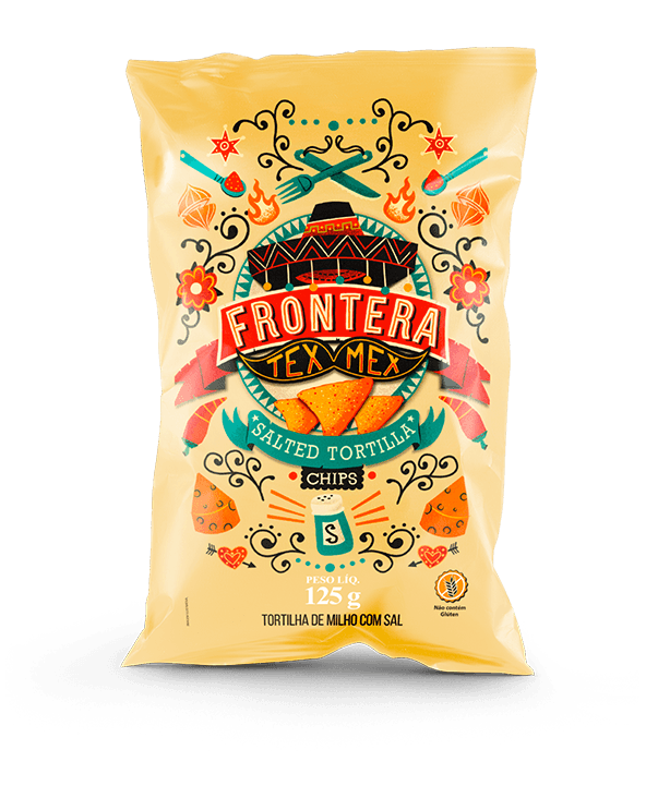 TORTILHA CHIPS SAL FRONTERA 125G