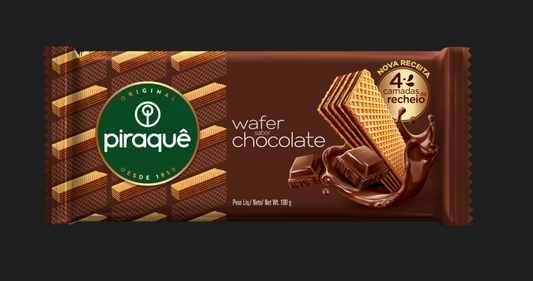 PIRAQUE WAFER CHOCOLATE 100G