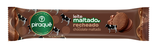 PIRAQUE LEITE MALTADO CHOC C/RECH. CHOCOLATE 85G