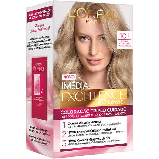 COL.IMEDIA EXCELL.LOREAL 10.1 LOURO CLARISSIMO ACINZ.