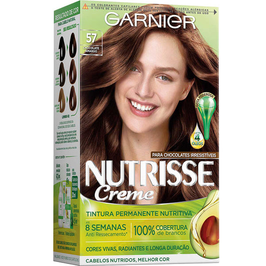 COL.GARNIER NUTRISSE 57 CHOCOLATE AMARGO