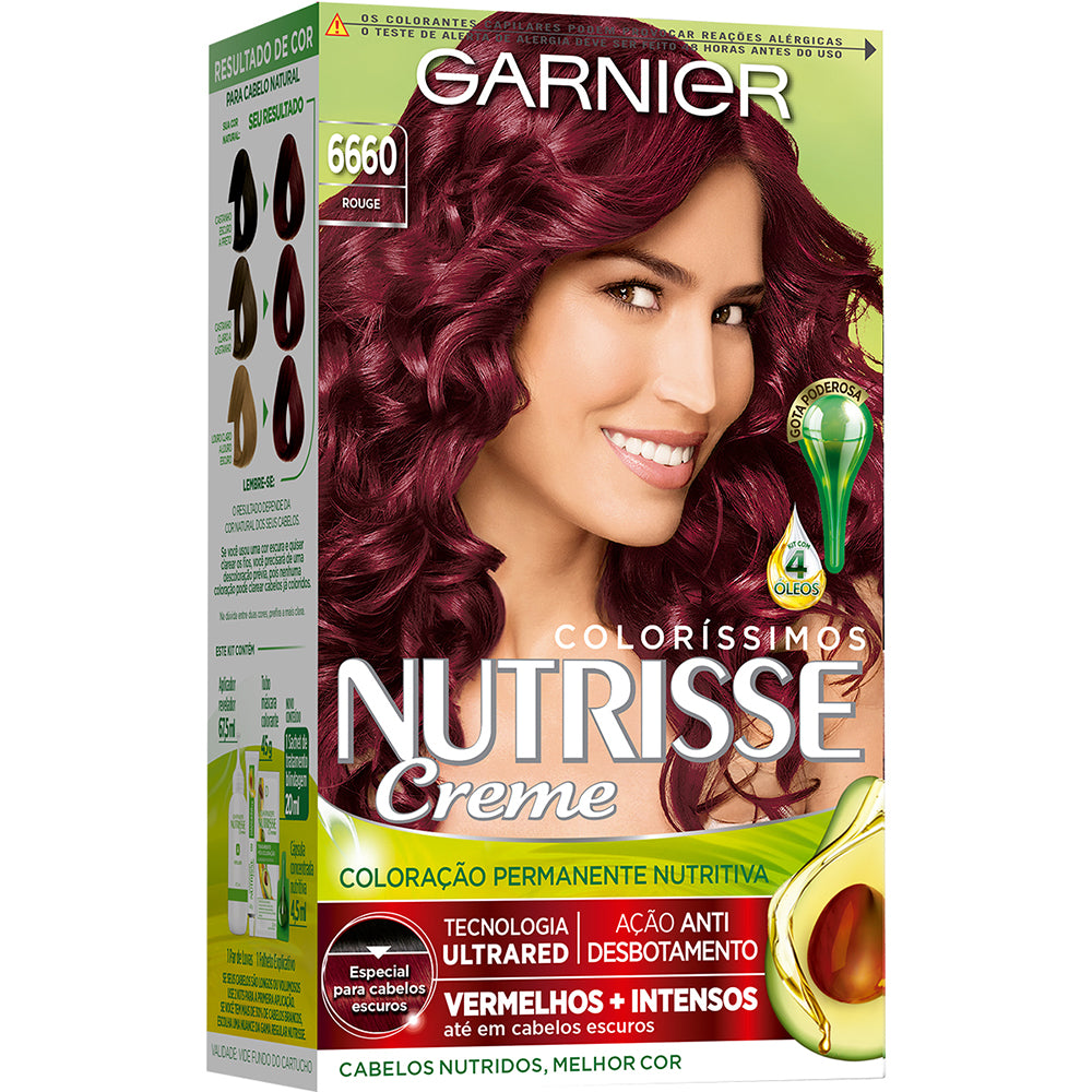 COL.GARNIER NUTRISSE 6660 ROUGE