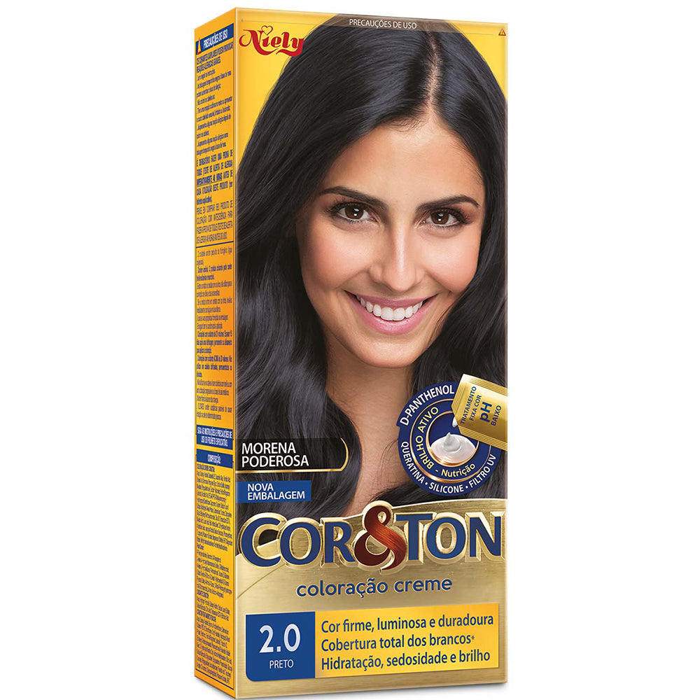 COL.CREME COR&TON 2.0 PRETO