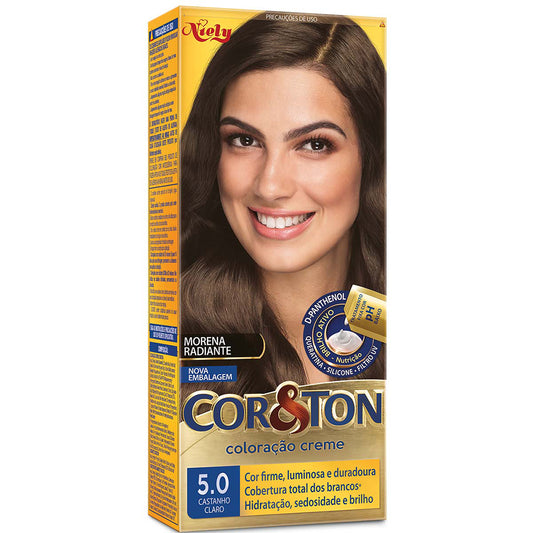 COL.CREME COR&TON 5.0 CASTANHO CLARO