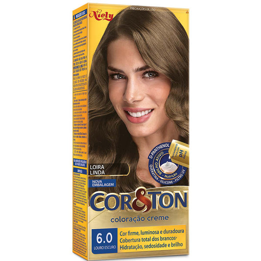 COL.CREME COR&TON 6.0 LOURO ESCURO