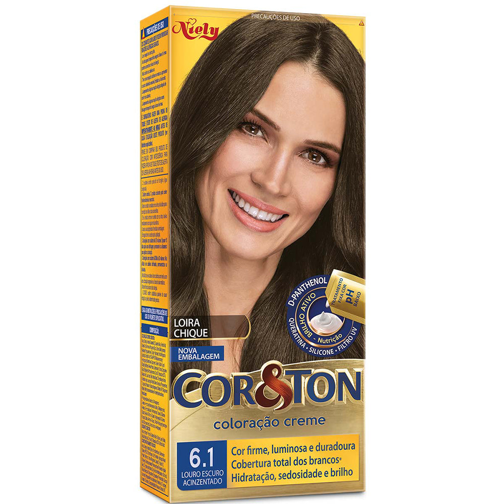 COL.CREME COR&TON 6.1 LOURO ESCURO ACINZENTADO