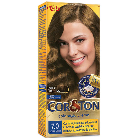 COL.CREME COR&TON 7.0 LOURO MEDIO