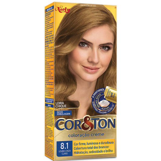 COL.CREME COR&TON 8.1 LOURO CINZA CLARO