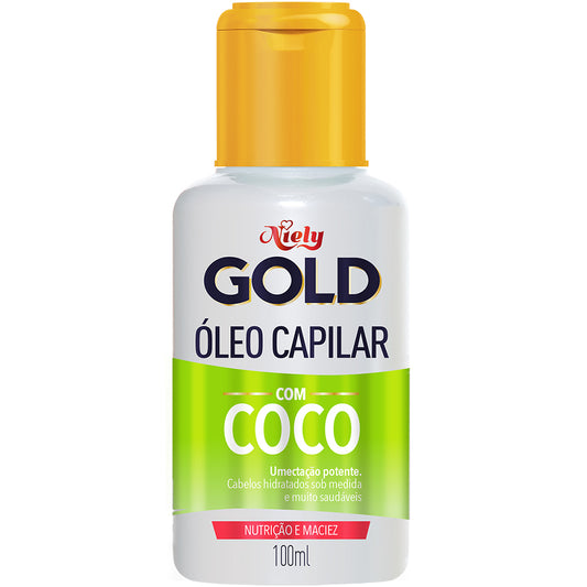 OLEO CAPILAR NIELY GOLD C/COCO 100ML