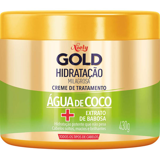 CR. HIDRAT. NIELY GOLD HIDRATA. AGUA DE COCO 430G