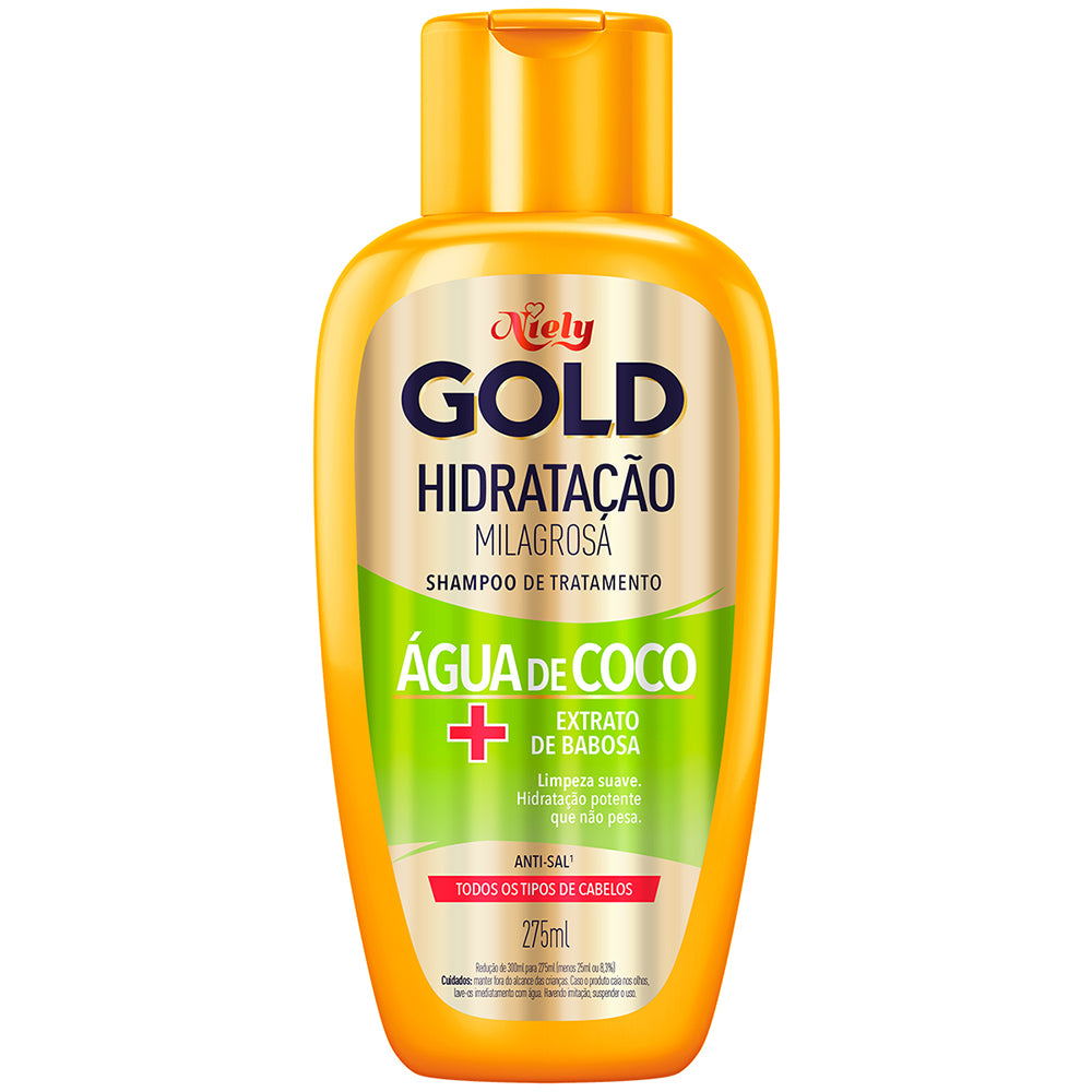 SH. NIELY GOLD HIDRATACAO AGUA DE COCO 275ML