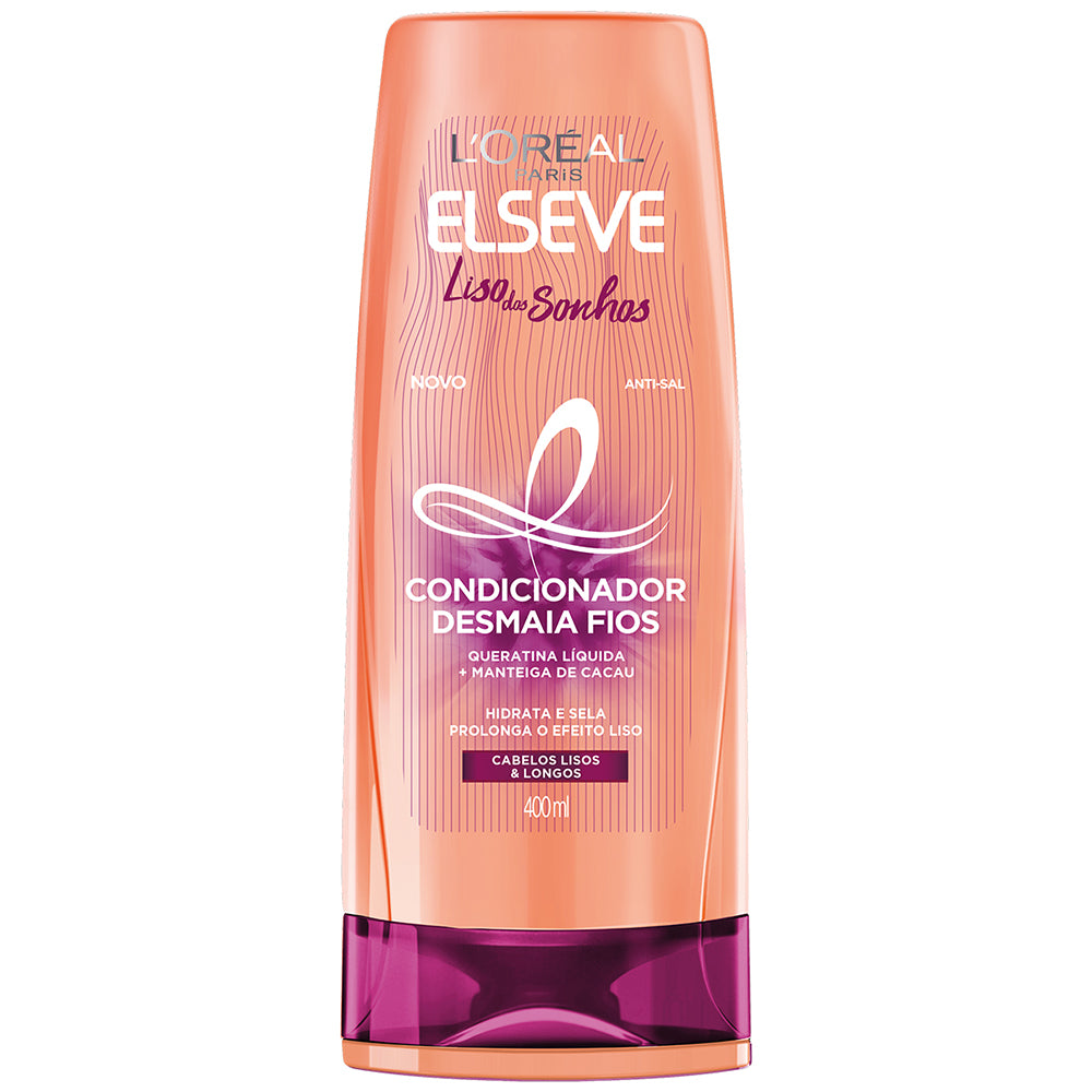 CD.ELSEVE LISO DOS SONHOS 400ML