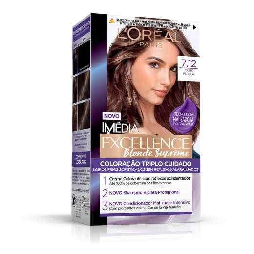 COL.IMEDIA EX.LOREAL BLONDES 7.12 LOURO PEROLA