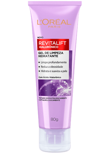 GEL DE LIMPEZA REVITALIFT HIALURONICO LORAL 80GR