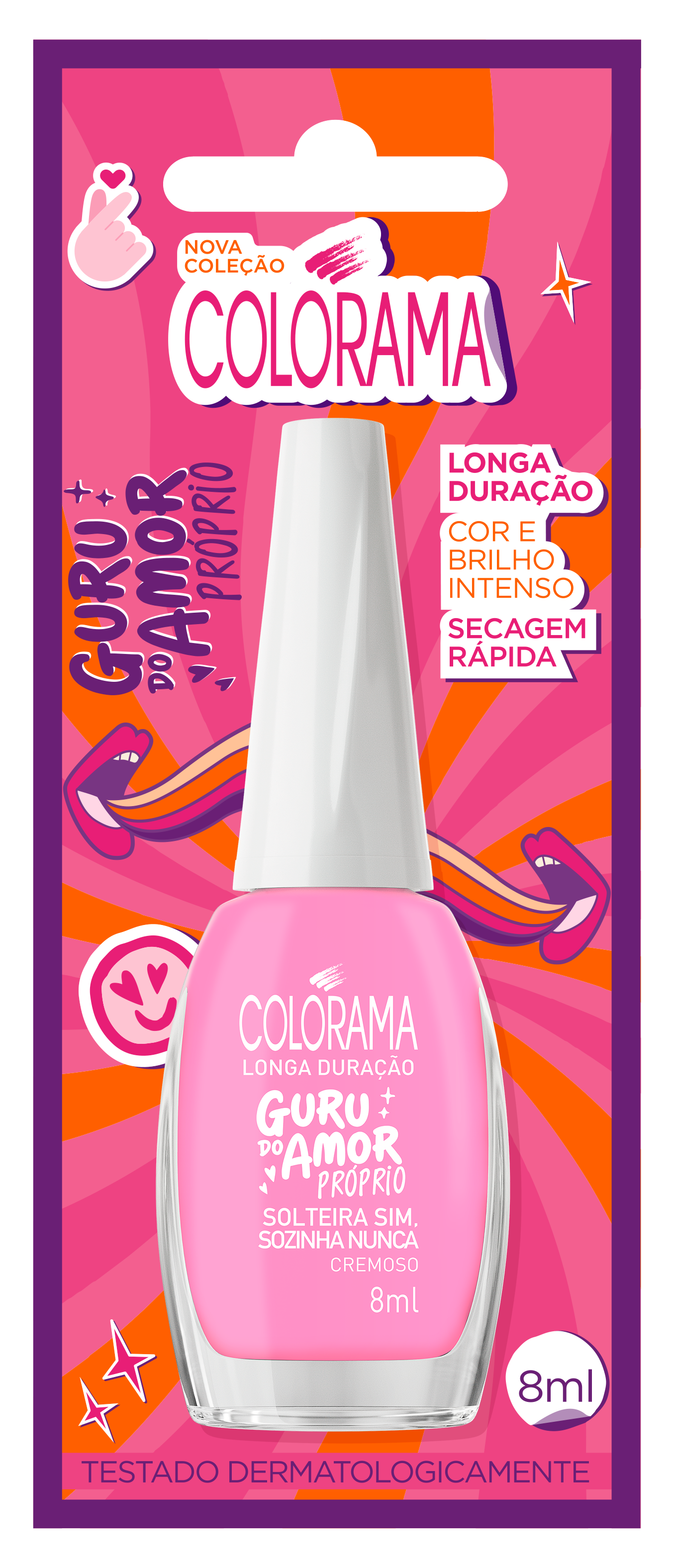 ESMALTE COLORAMA BL SOLTEIRA SIM 8ML