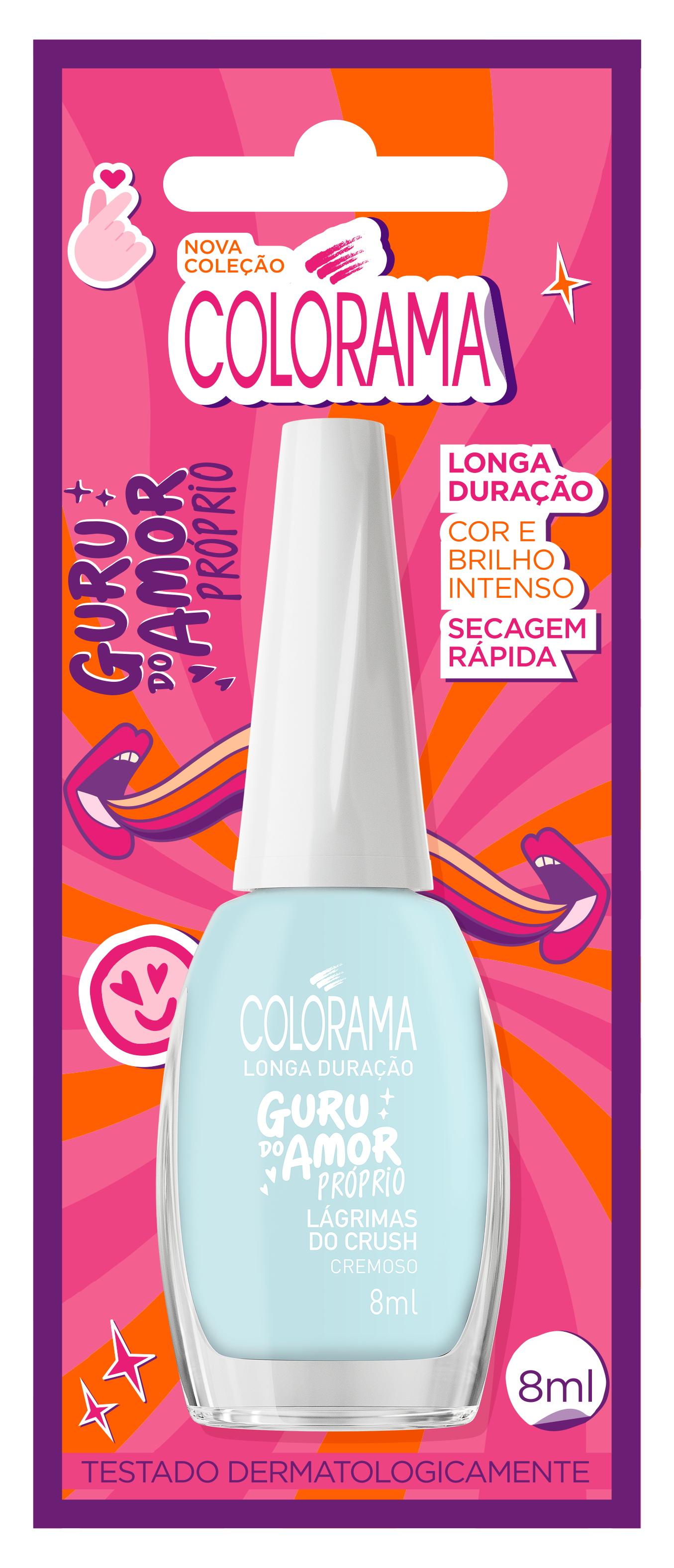 ESMALTE COLORAMA BL LAGRIMAS DO CRUSH 8ML