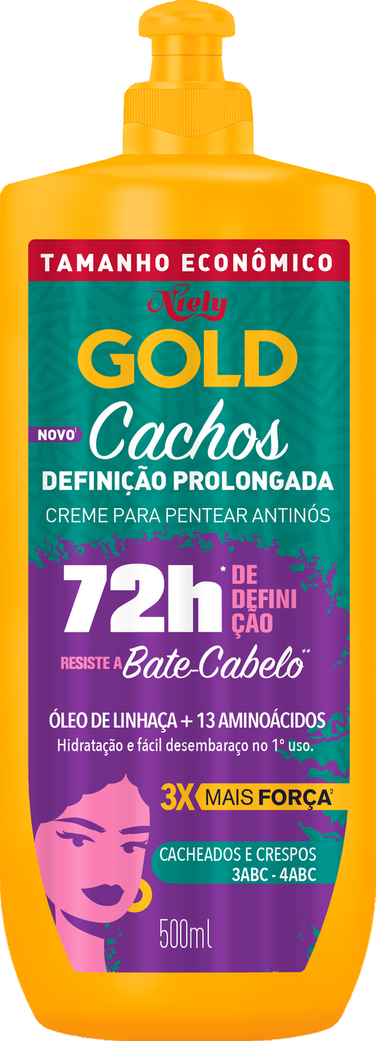 CR. PENTEAR NIELY GOLD CACHOS DEF.PROLONGADA 500ML