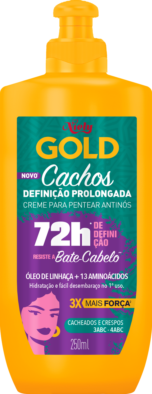 CR. PENTEAR NIELY GOLD CACHOS DEF.PROLONGADA 250ML