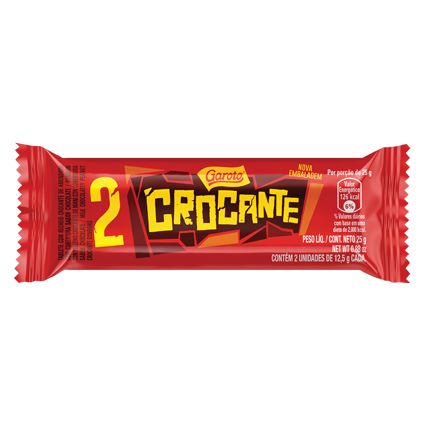 Chocolate Garoto Crocante 25g - 12524586